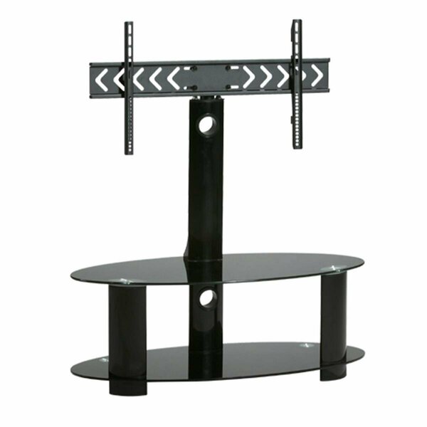 Nextgen Double Layers TV Stand with Mounting Bracket - Black NE3537730